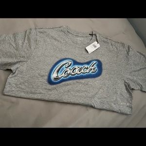 Coach airbrush t shirt NWT